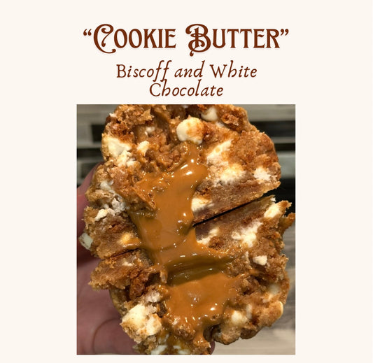 “Cookie Butter”  Biscoff & White Chocolate NYC Cookie