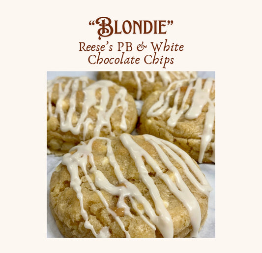 “Blondie” PB White Chocolate NYC Cookie