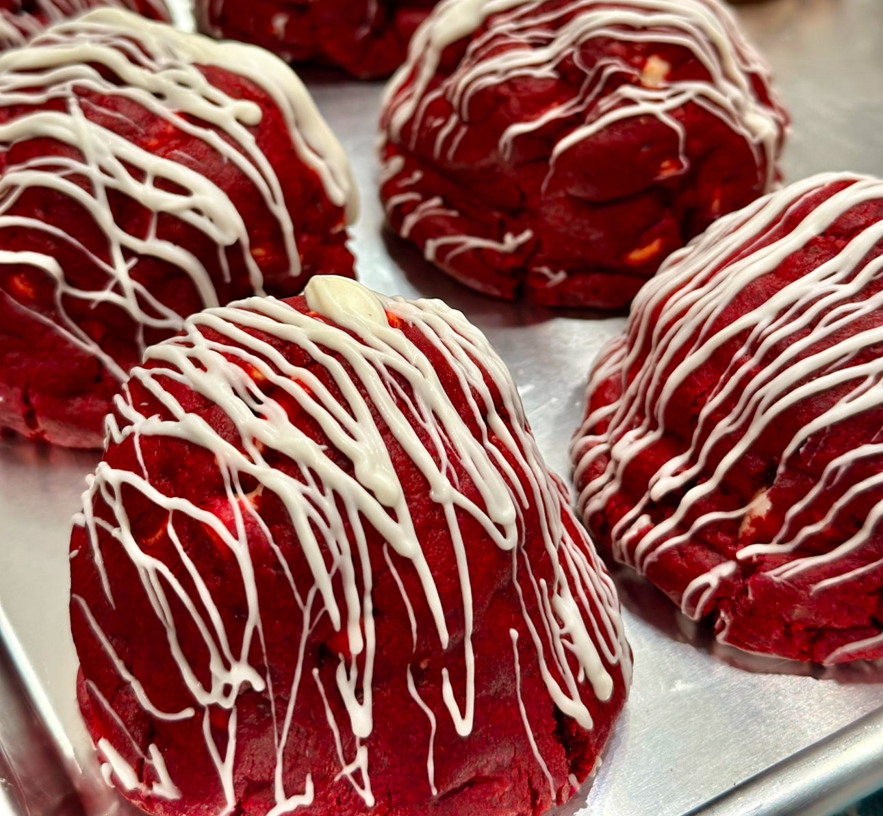 “Ruby Red” Red Velvet NYC Cookie